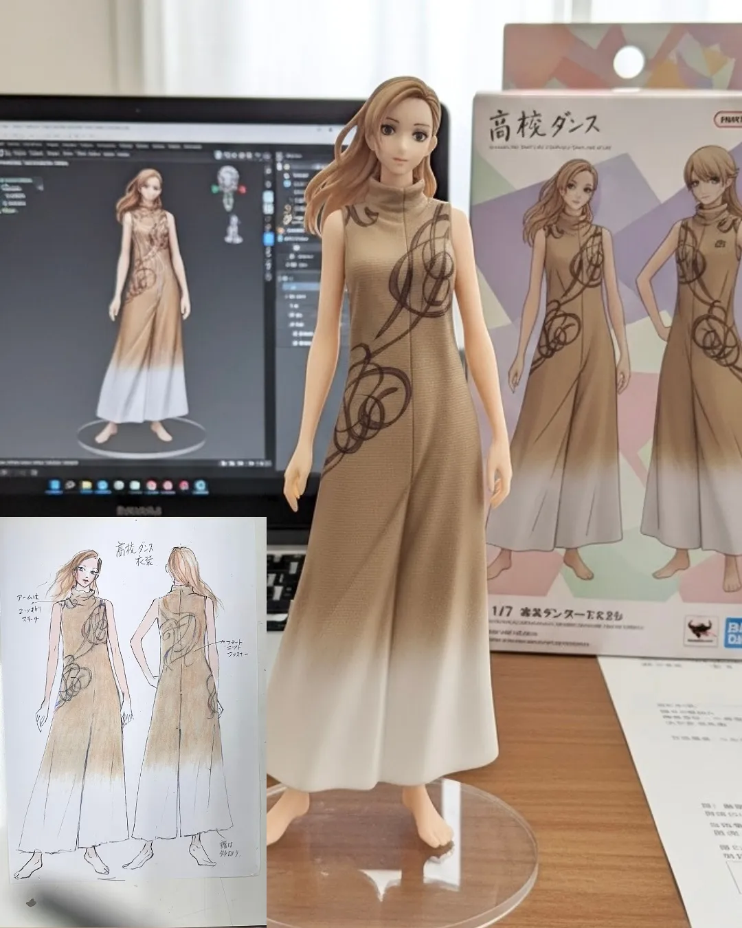 今流行りの3Dフィギュア化AIで