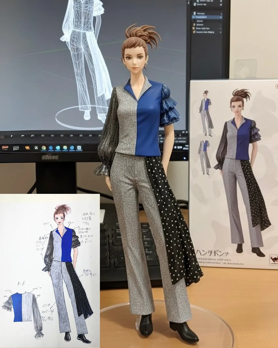 今流行りの3Dフィギュア化AIで